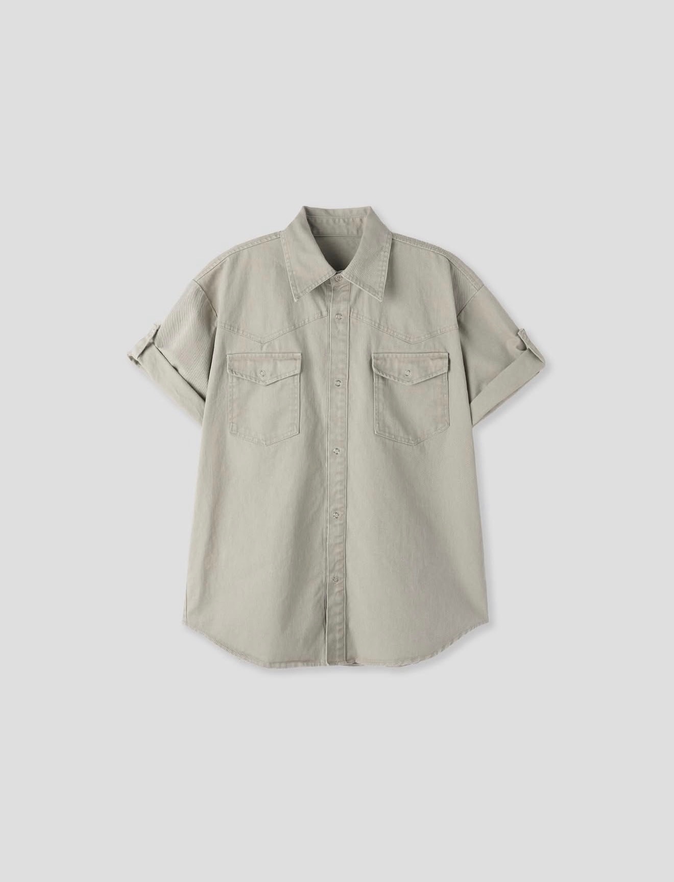 K16 超挺丹寧短衫