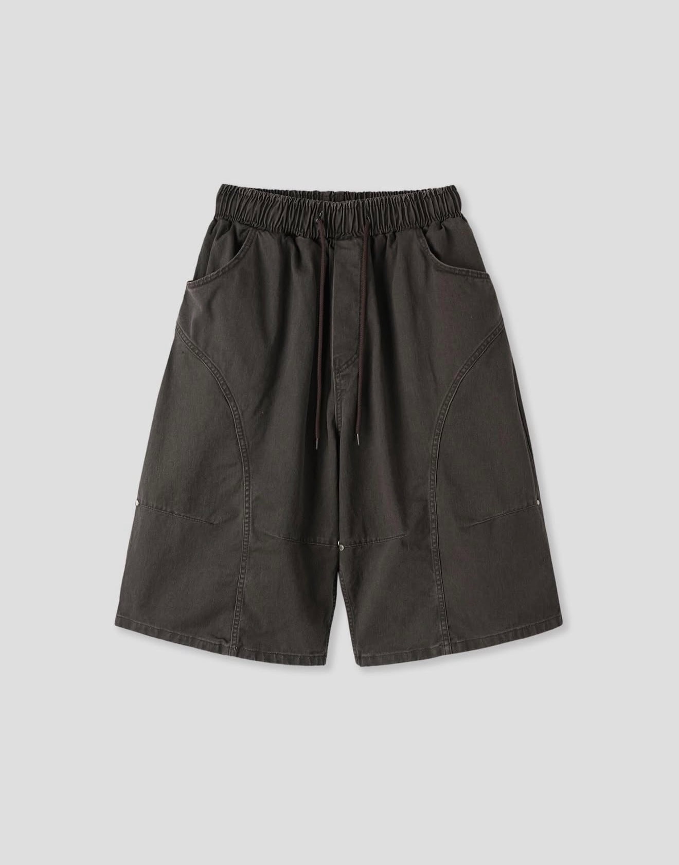 K17 超挺七分丹寧短褲