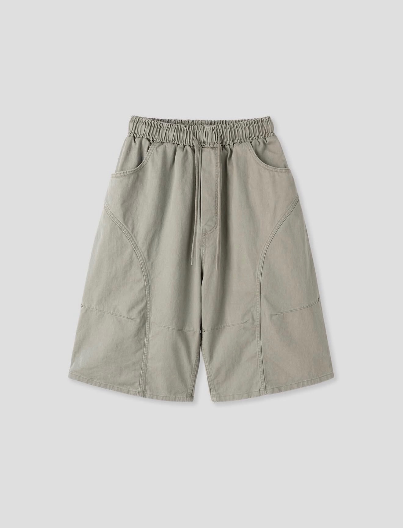 K17 超挺七分丹寧短褲