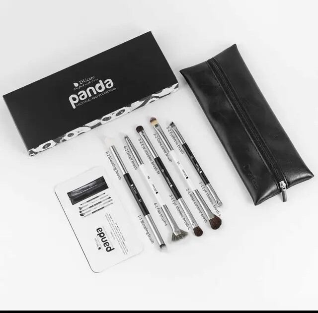[5 pcs/set] Dual end eye shadow brush DF1063