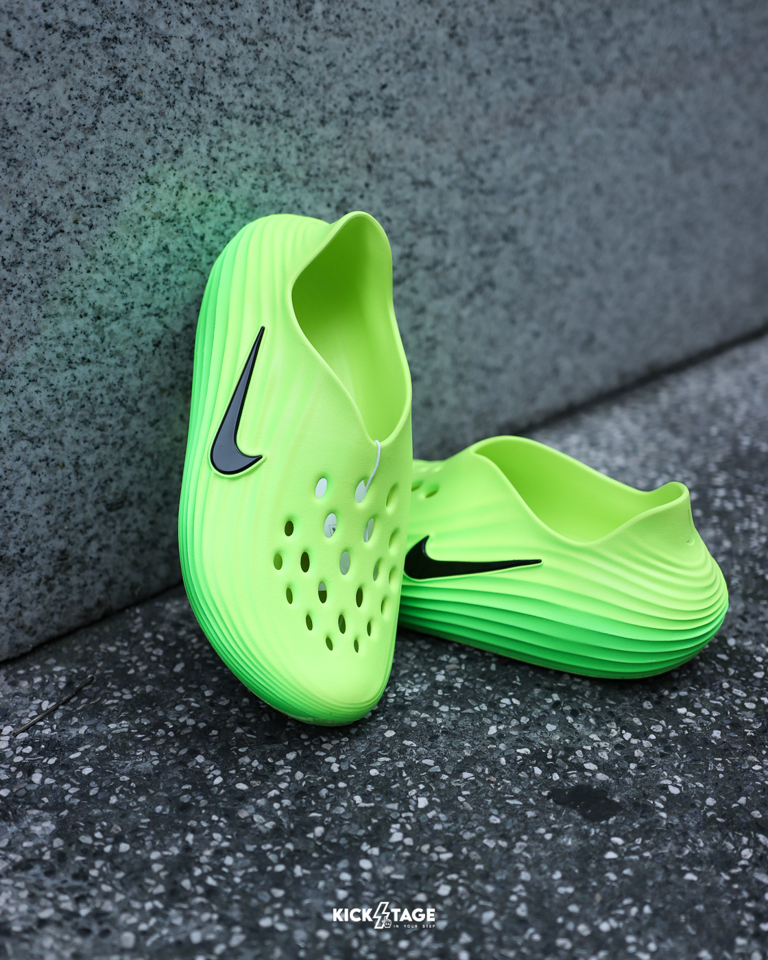 [ 預售開催] NIKE REACTX REJUVEN8 'Green Strike' 青竹絲 綠色 泡棉 休閒 防水 涼鞋 拖鞋 恢復鞋【HV5060-300】