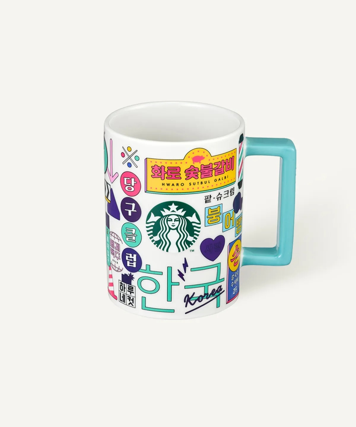 韓國代購 Starbucks Hangeul Sion Mug 414ml