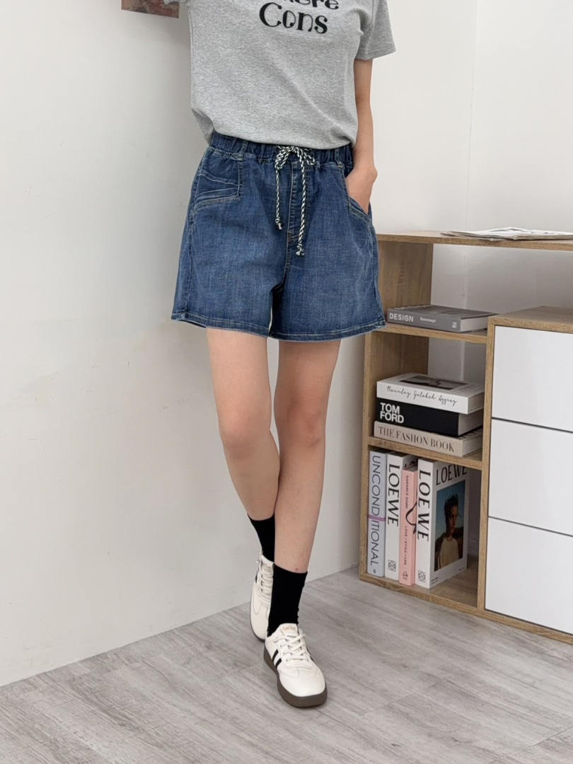 舒適不勒肚夏日短褲