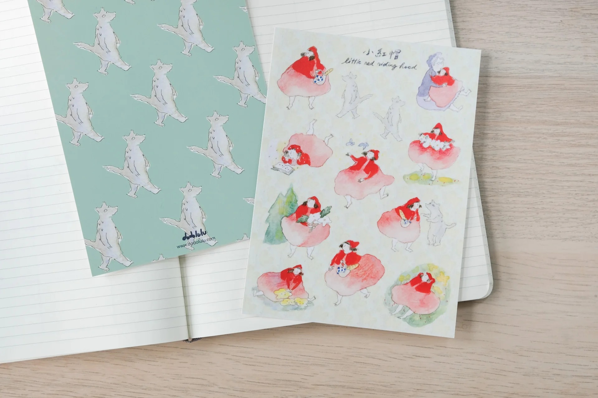 香港｜Dodolulu 手帳貼紙 小紅帽