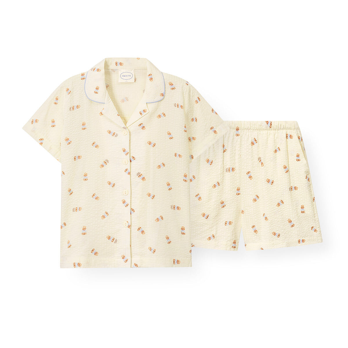 YR020 ORCITE H115 縐布透氣貴婦狗睡衣組