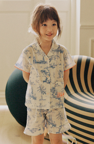 YR021 ORCITE D804 西班牙花園睡衣組