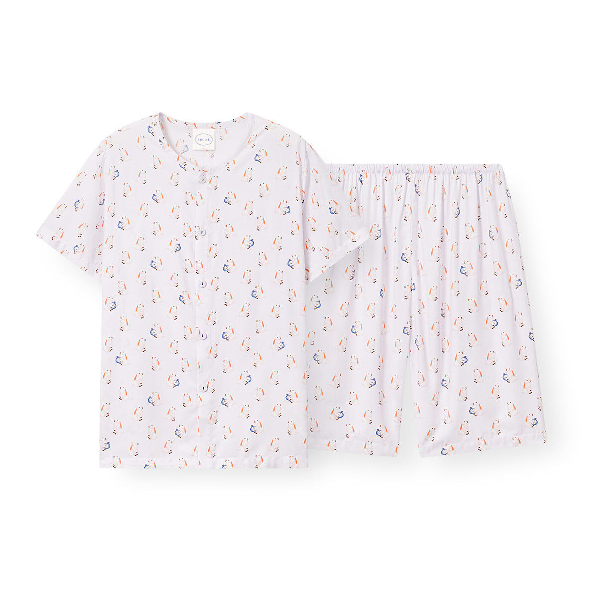 YR027 ORCITE F113 鬧鐘小兔兔睡衣組