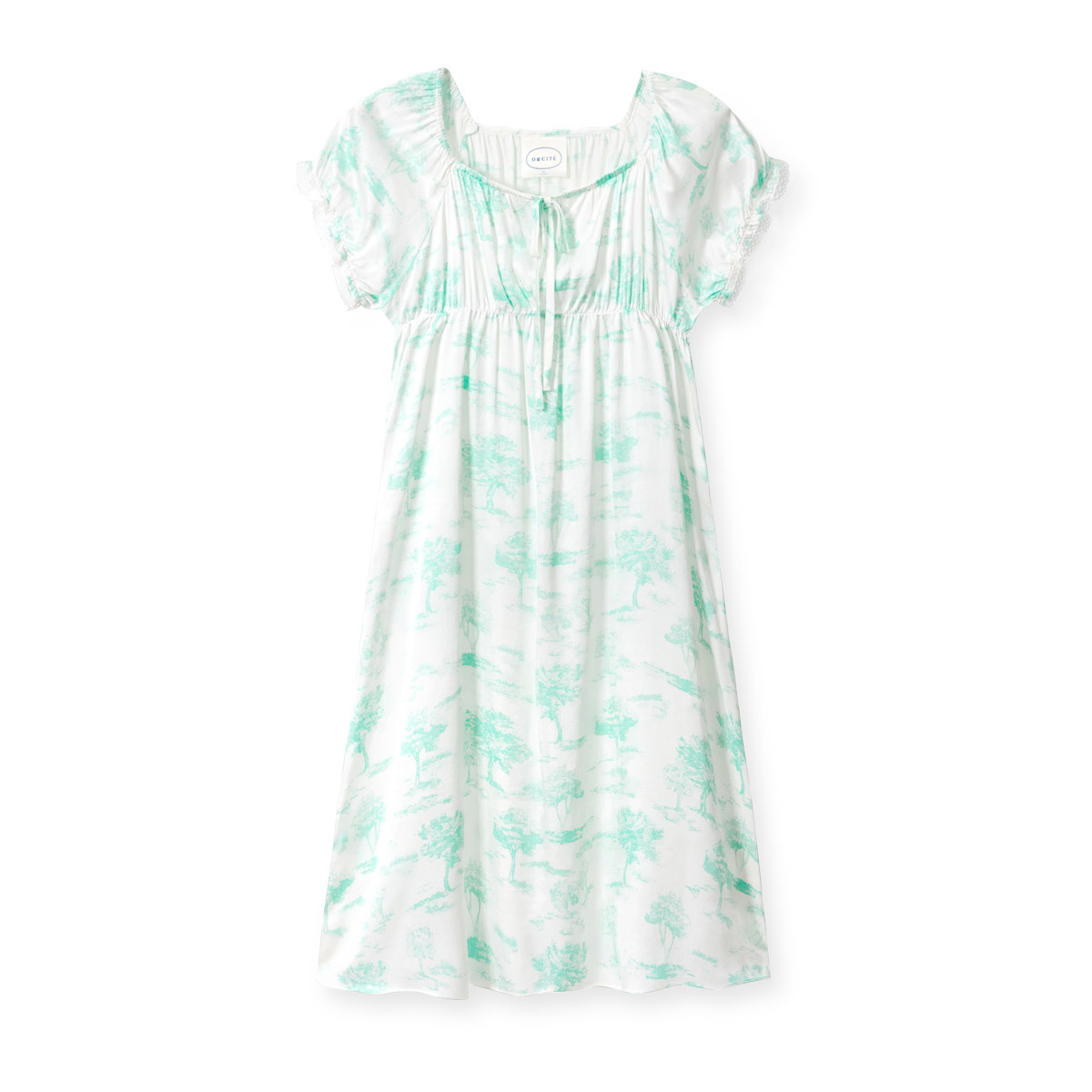 YR028 ORCITE F243 / F244 絲滑垂墜感 樹木睡裙