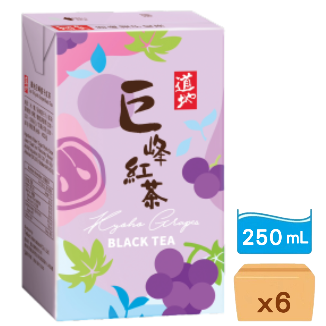 道地-巨峰紅茶250ml x 6包