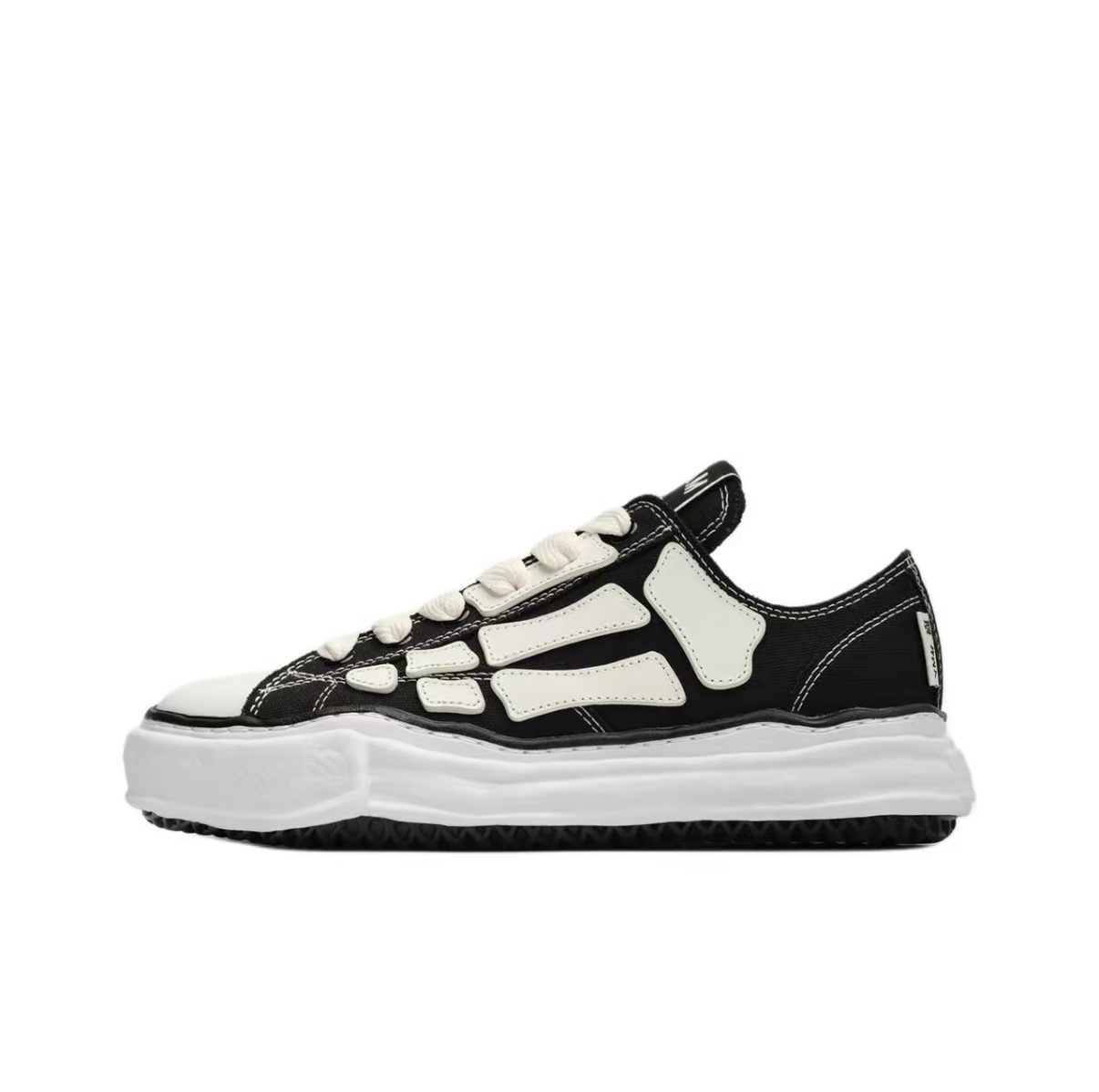 【Focus Store】現貨秒發 AMIRI x Maison Mihara Yasuhiro Skel-Top Low "Black" 骨骼黑色 MMY 溶解鞋 C13FW701