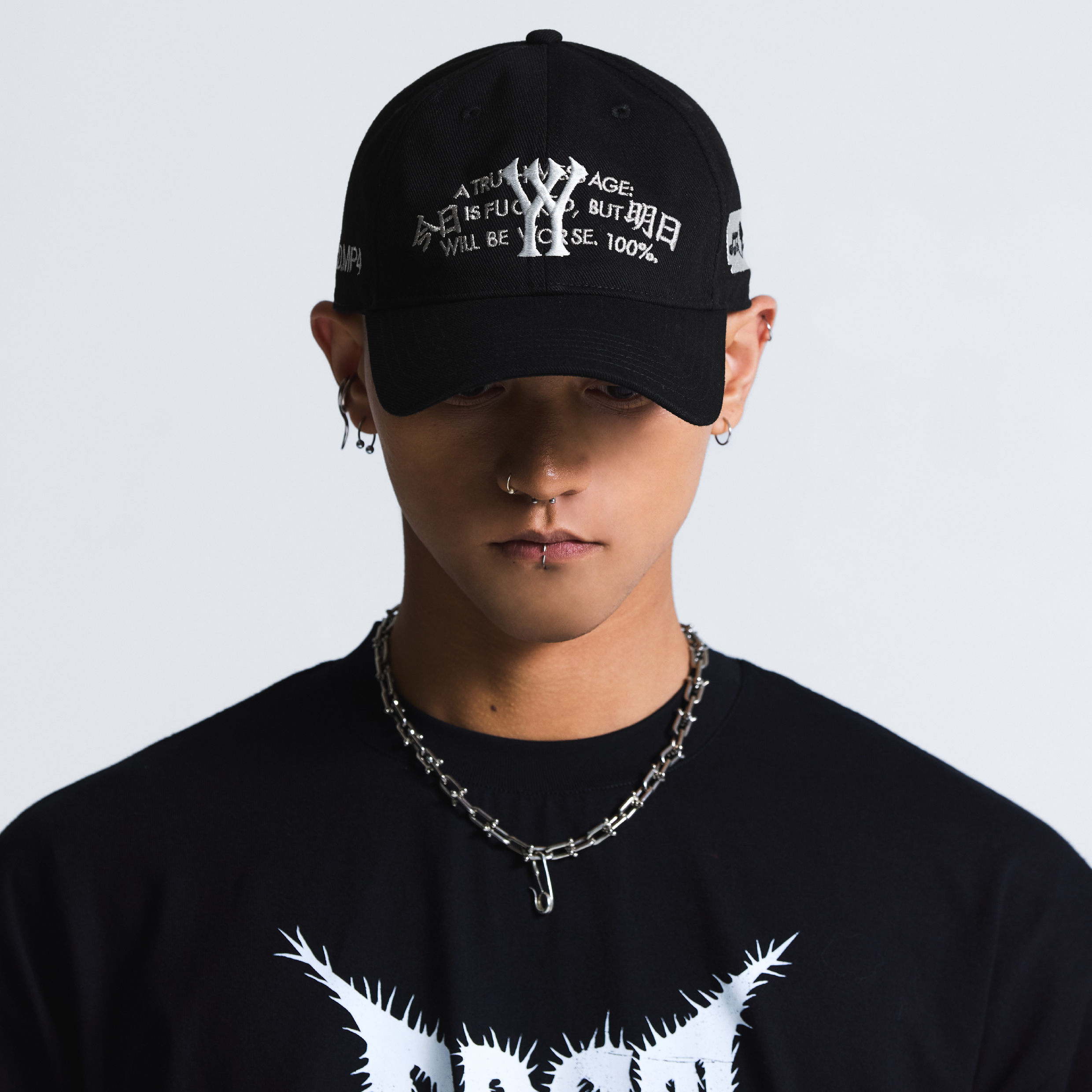 Wall Of Sound "3D" Sad.Mp4 Embroidered Cap