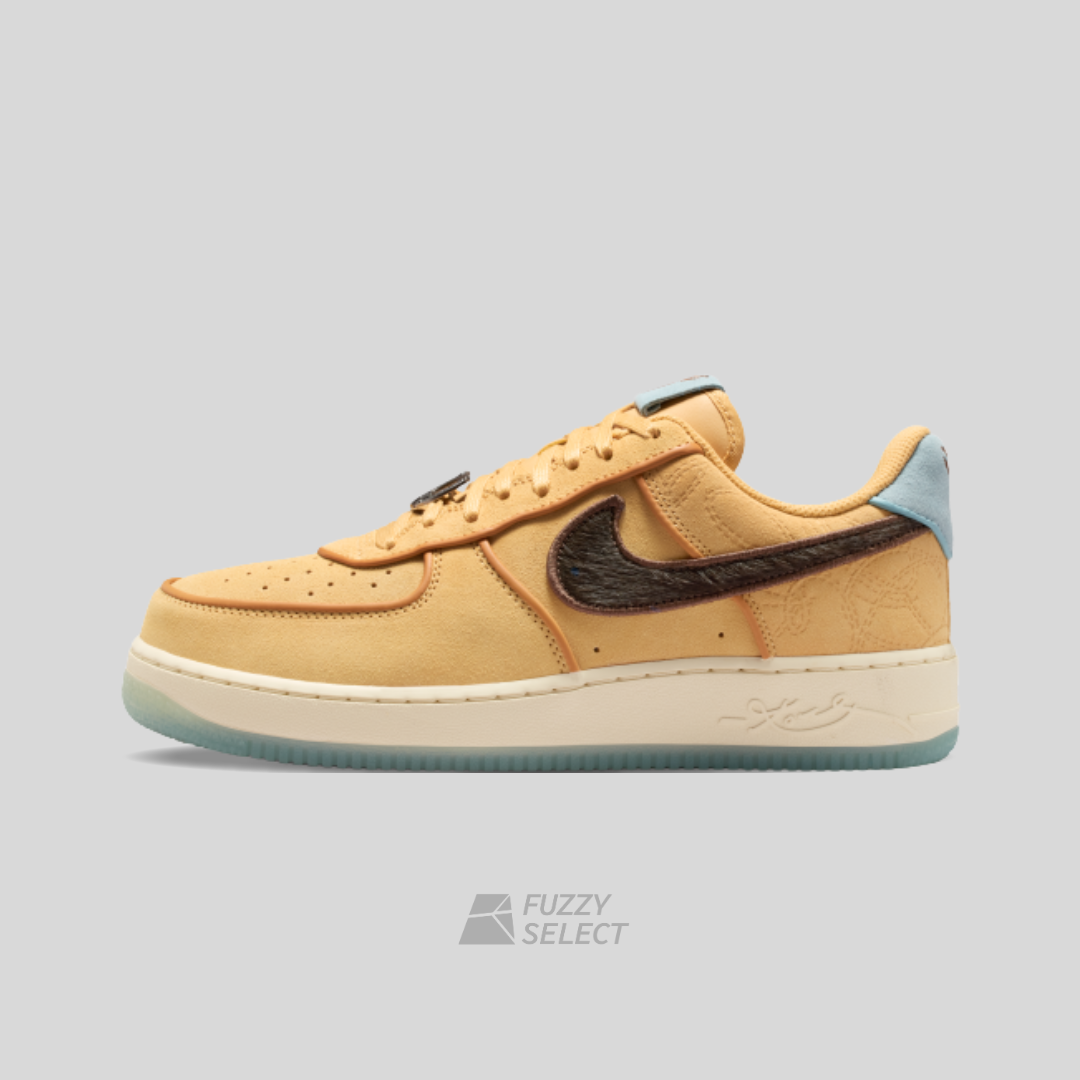 【逢甲 FUZZY】Kobe Bryant x Nike Air Force 1 "Siempre Mio" 賽馬 麻繩色 馬毛 IM0582-700