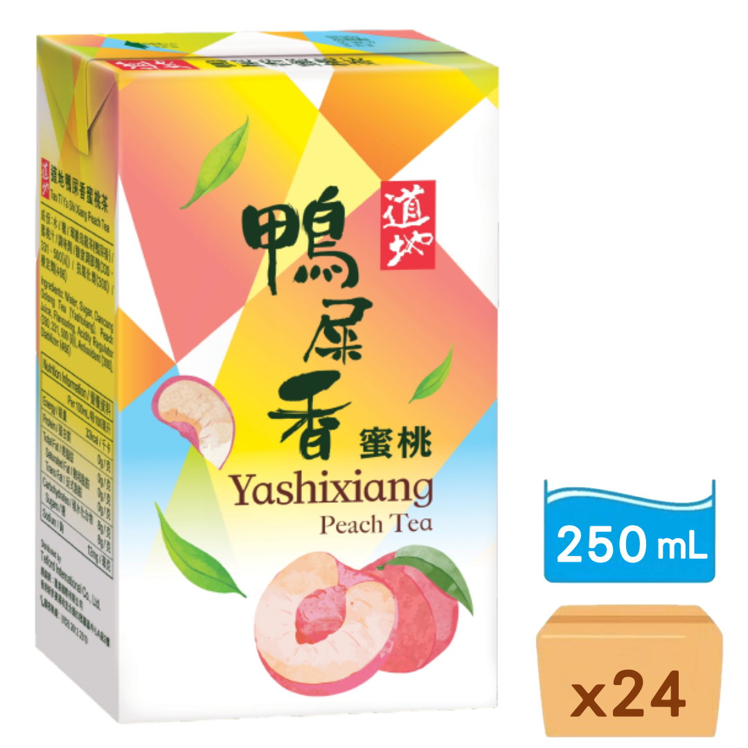 道地-鴨屎香蜜桃茶 250ml x 24包
