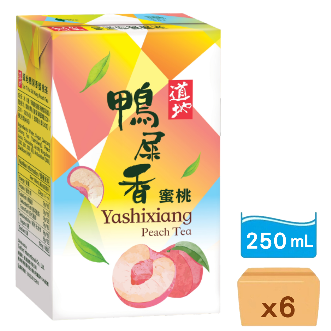 道地-鴨屎香蜜桃茶 250ml x 6包
