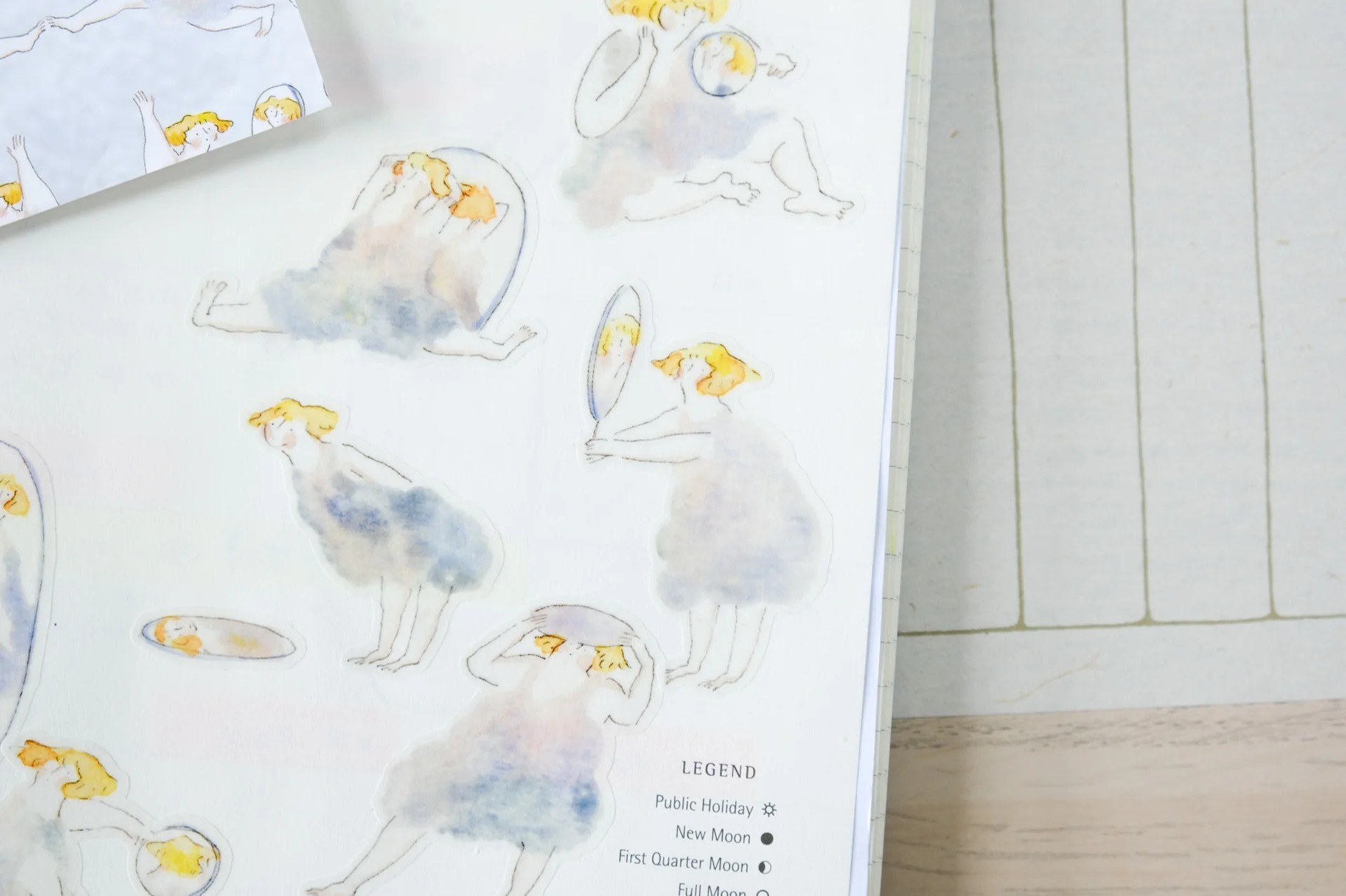 香港｜Dodolulu 手帳貼紙 鏡子