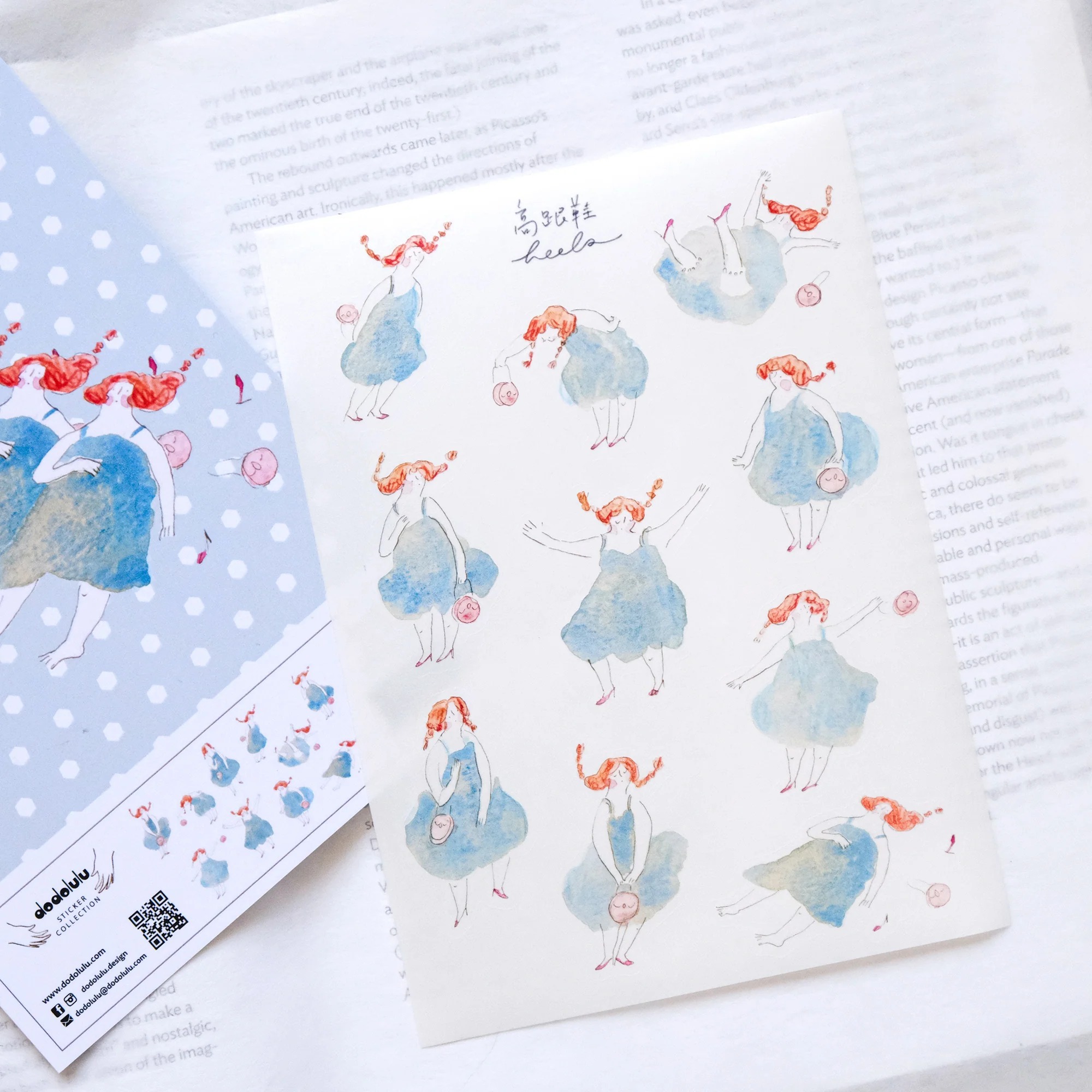 香港｜Dodolulu 手帳貼紙 高跟鞋