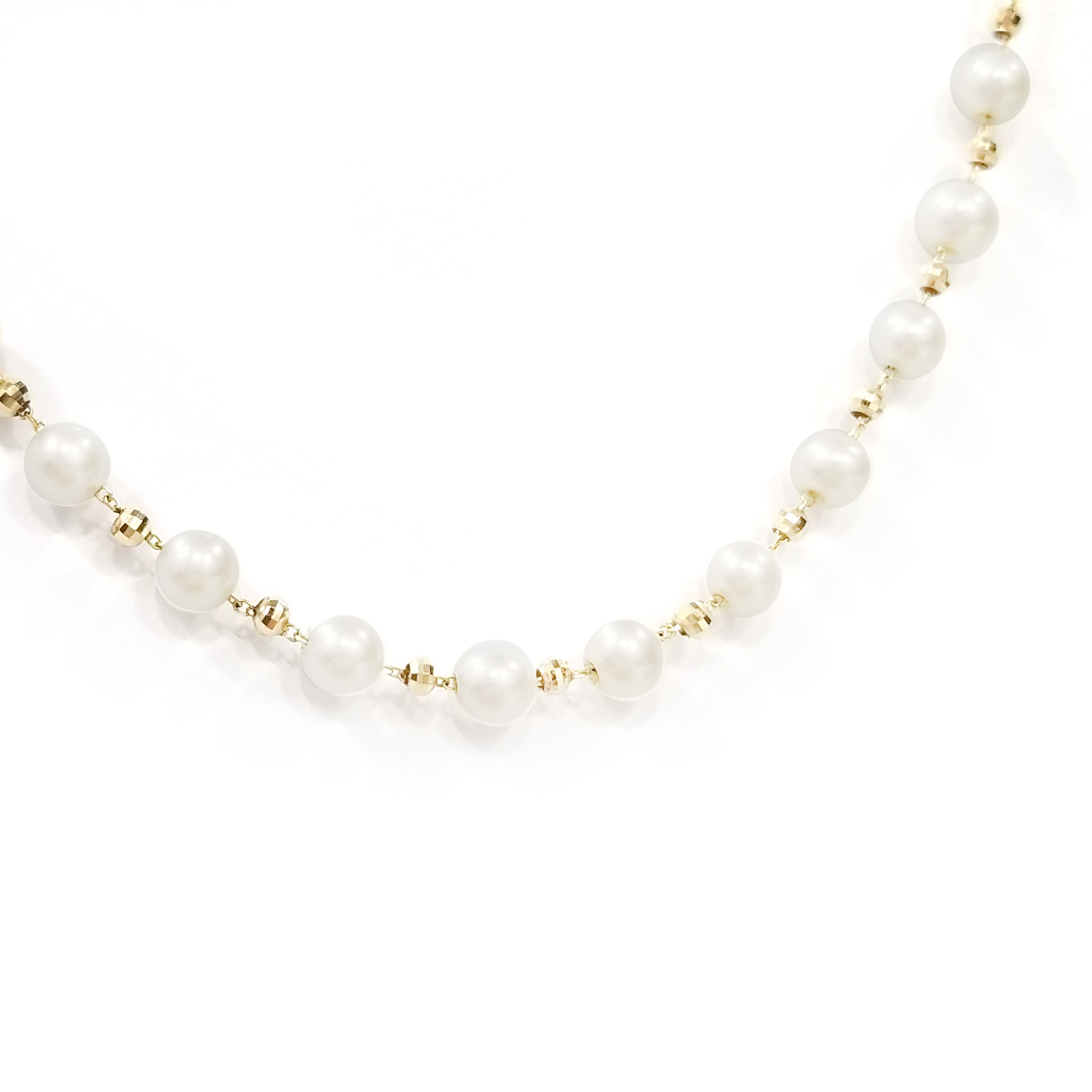 18K黃金珍珠頸鏈