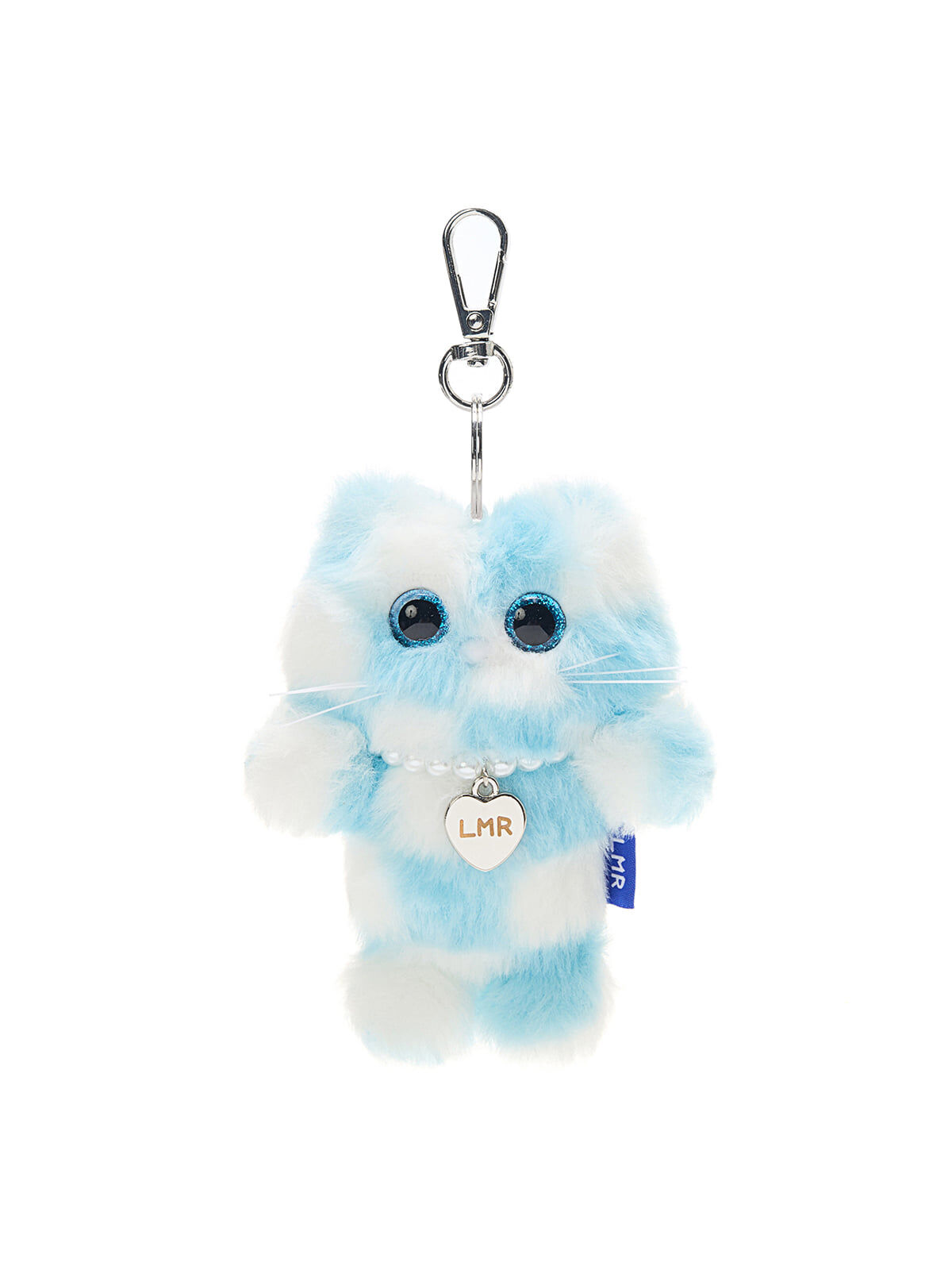 C56 LMR 迷你 Chandon 掛飾 - 格紋藍色