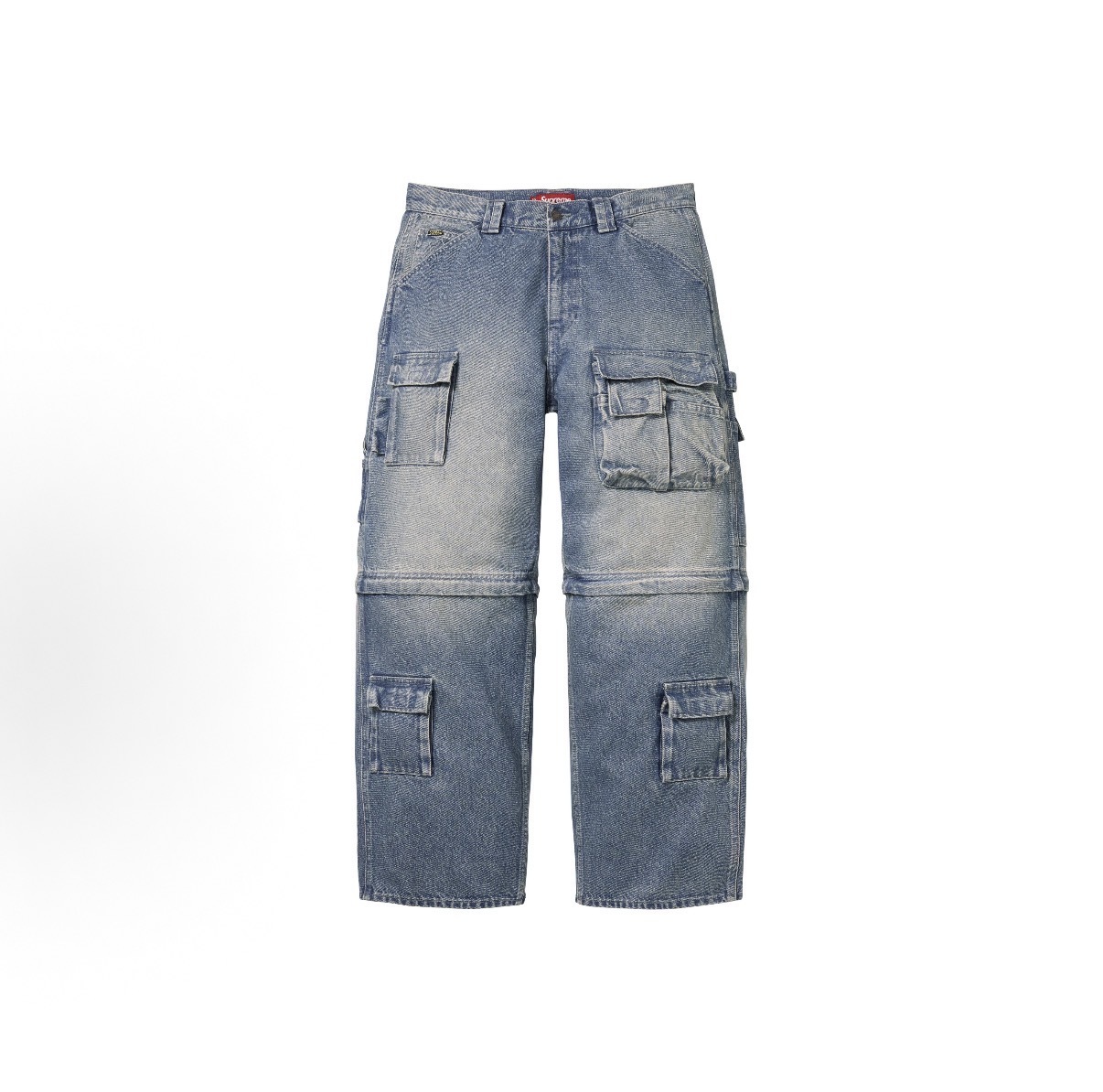 【Focus Store】現貨秒發 Supreme SS26 Week7 Zip Off Utility Pant 可拆式 牛仔工裝褲