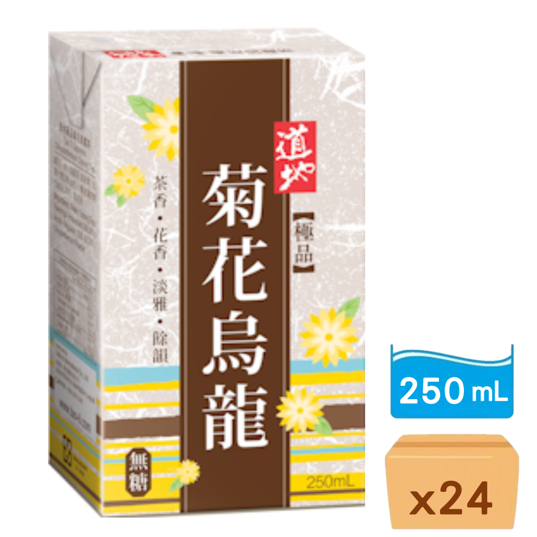 道地-極品菊花烏龍茶250ml x 24包