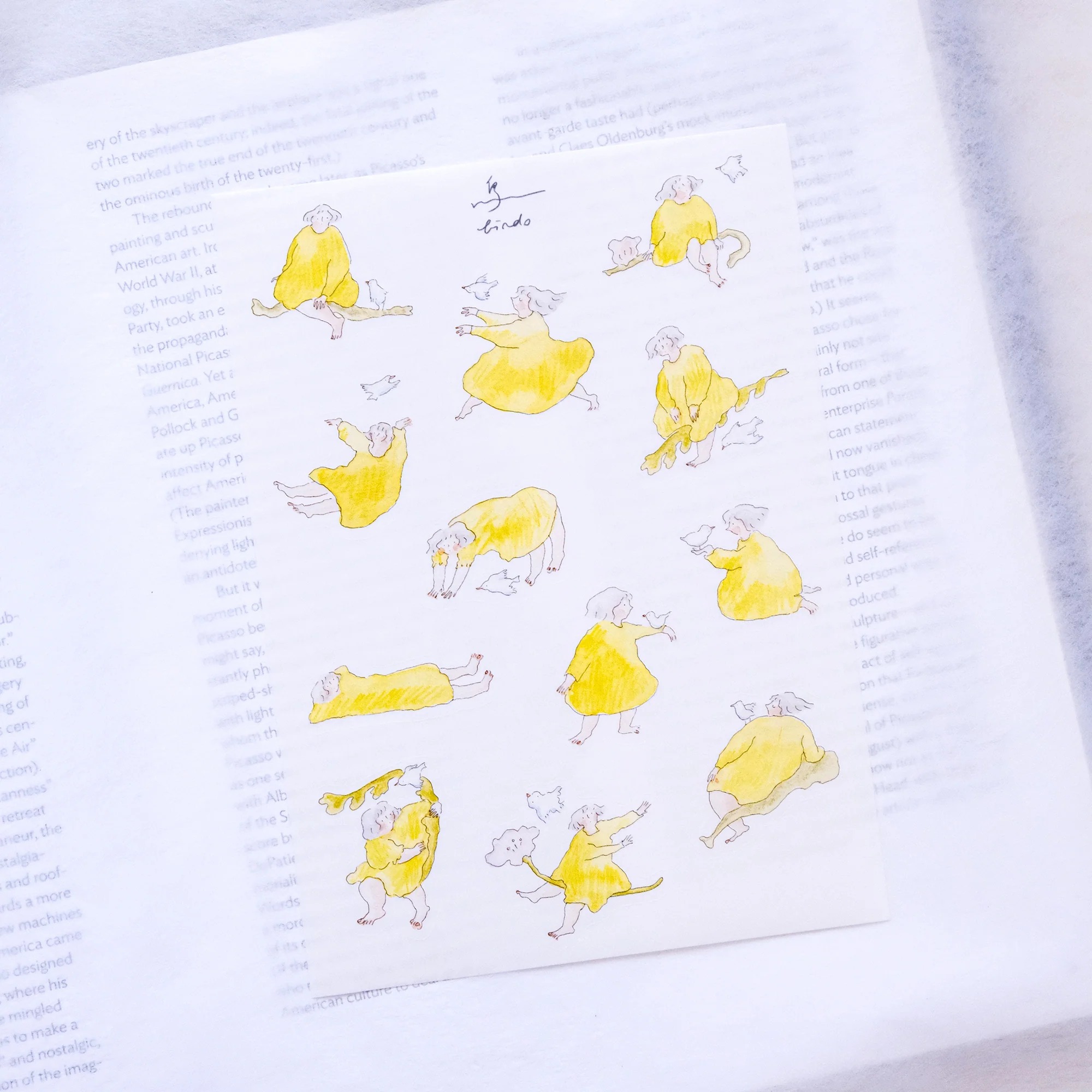 香港｜Dodolulu 手帳貼紙 鳥