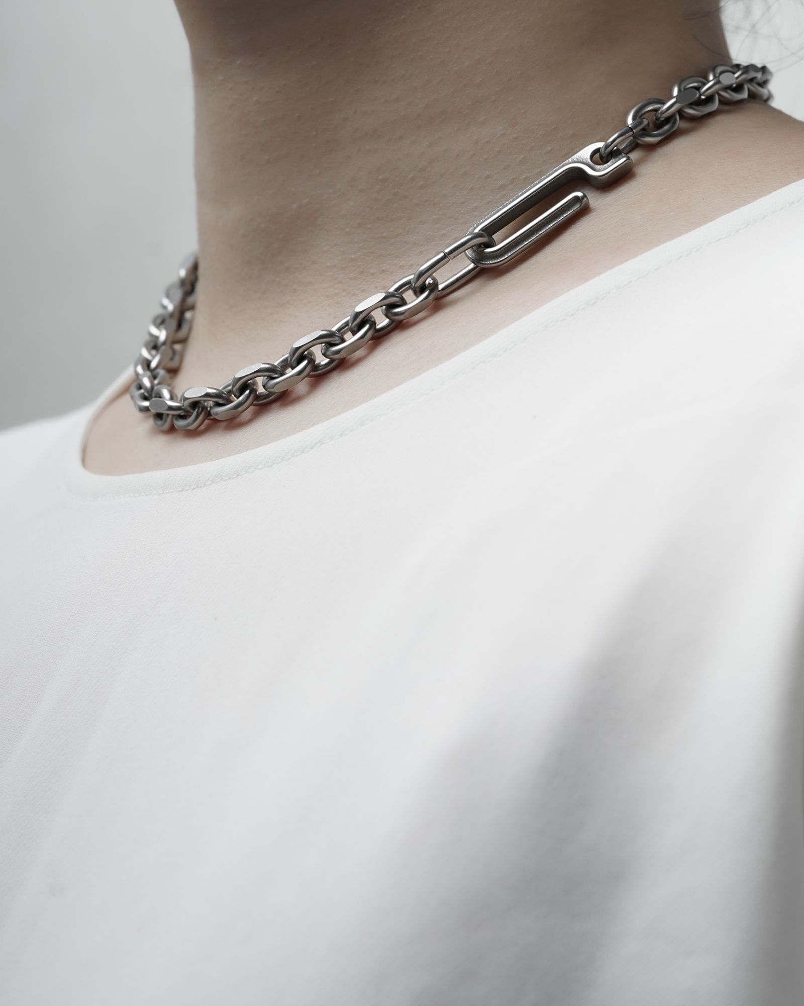 Drilling Lab Framework Necklace FR-N01 (霧銀)