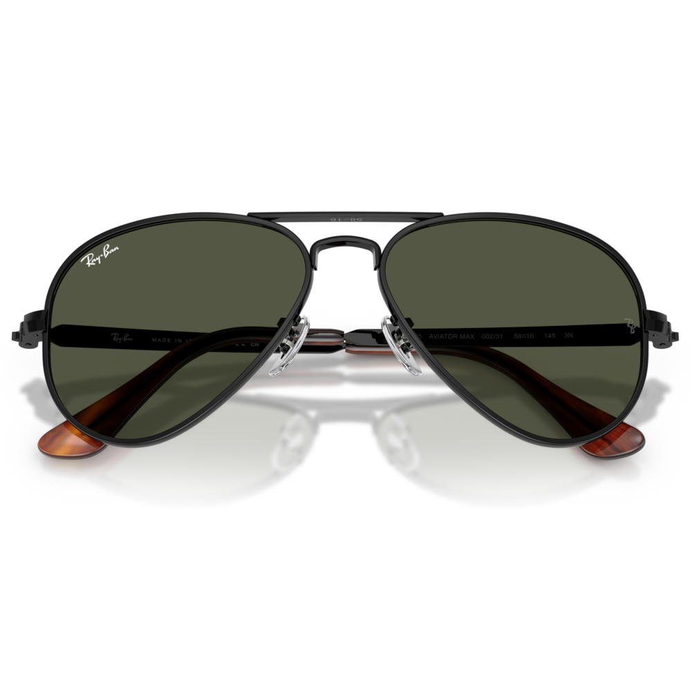 【RayBan】RB3925 002/31-62mm 太陽眼鏡(黑色|綠色)♦
