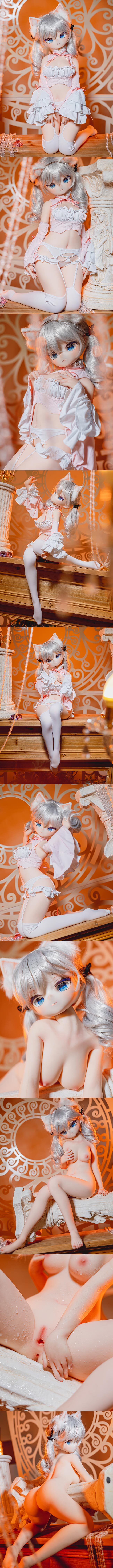 魔物姬娃娃 85cm 中胸 優米 搪膠頭+TPE身體 mwgirl acg cartoon anime silicone sex doll