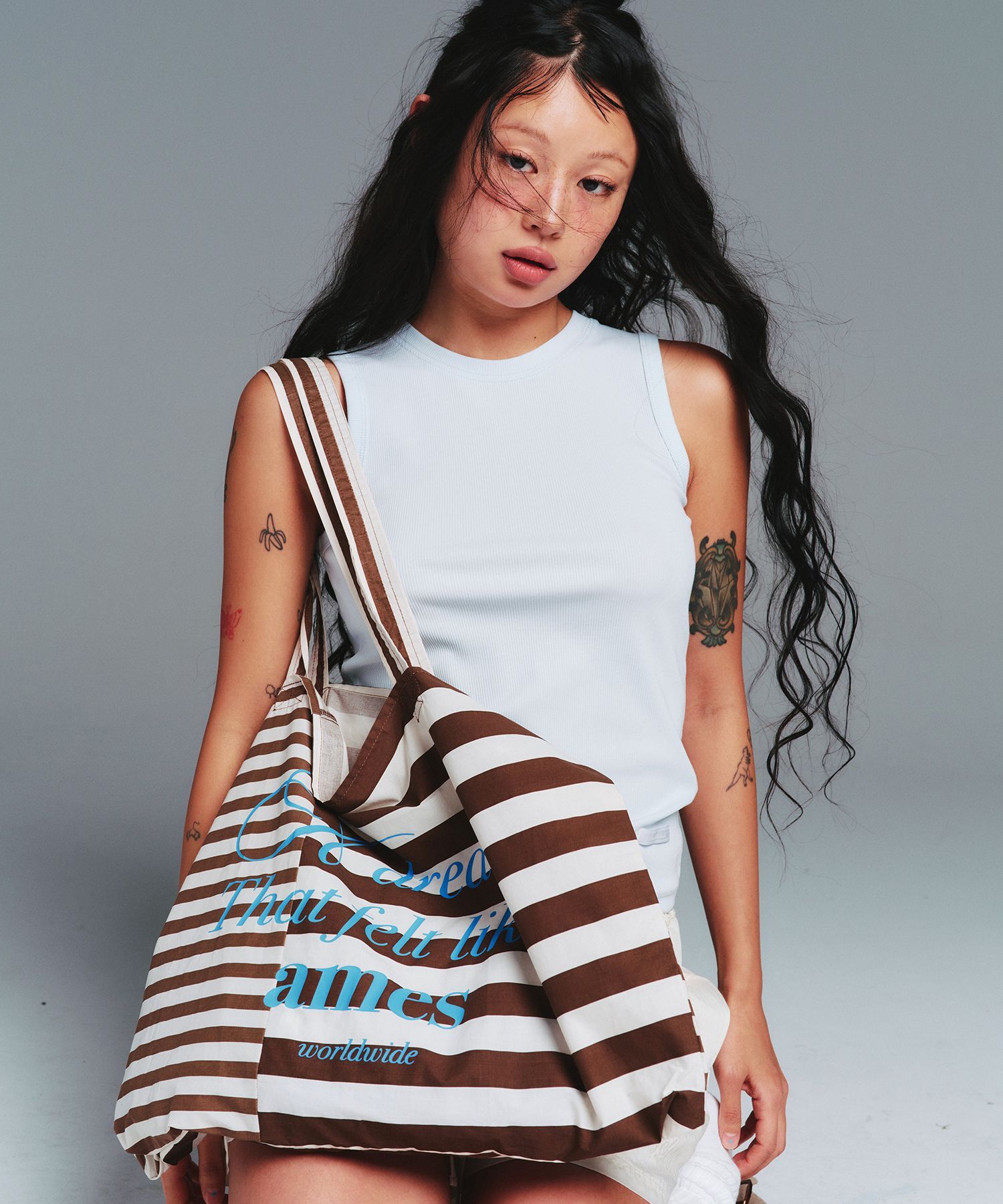 아메스 월드와이드 經典度假大托特包 AM2GSUAB45ABR