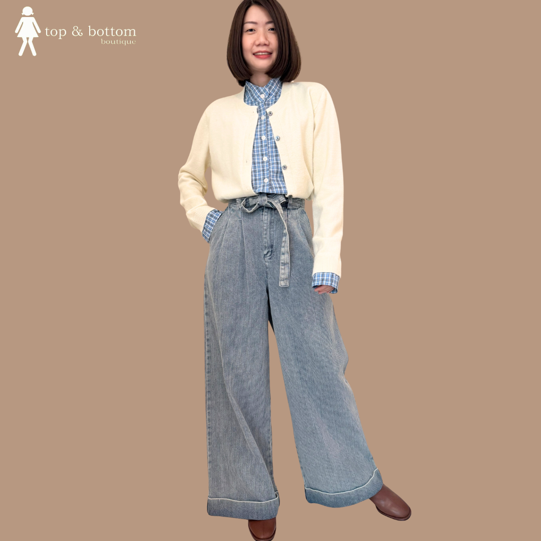 LONG SLEEVE CHECKED SHIRT WITH WOOL OUTER