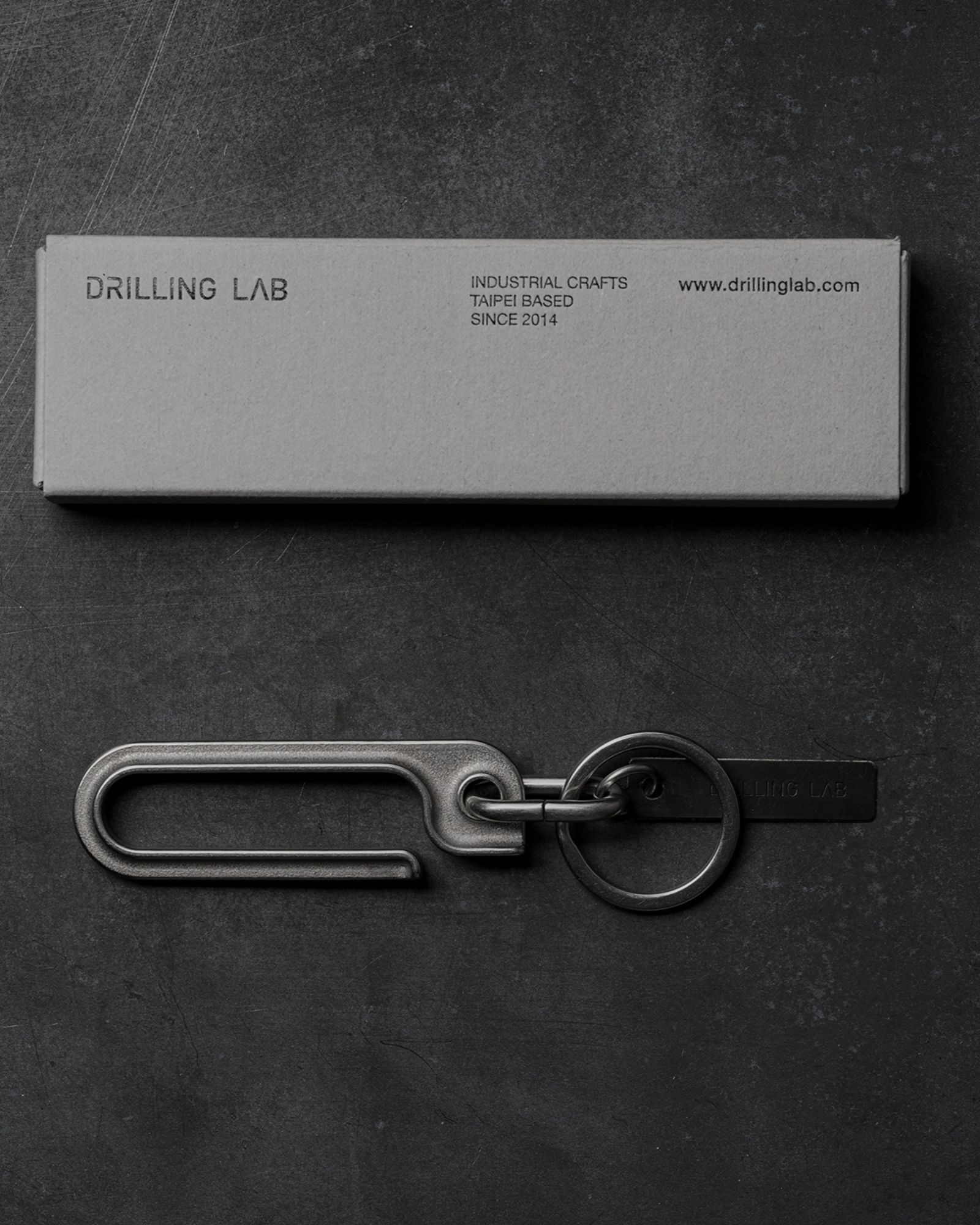 Drilling Lab Framework Key Chain FR-A01 (霧銀)