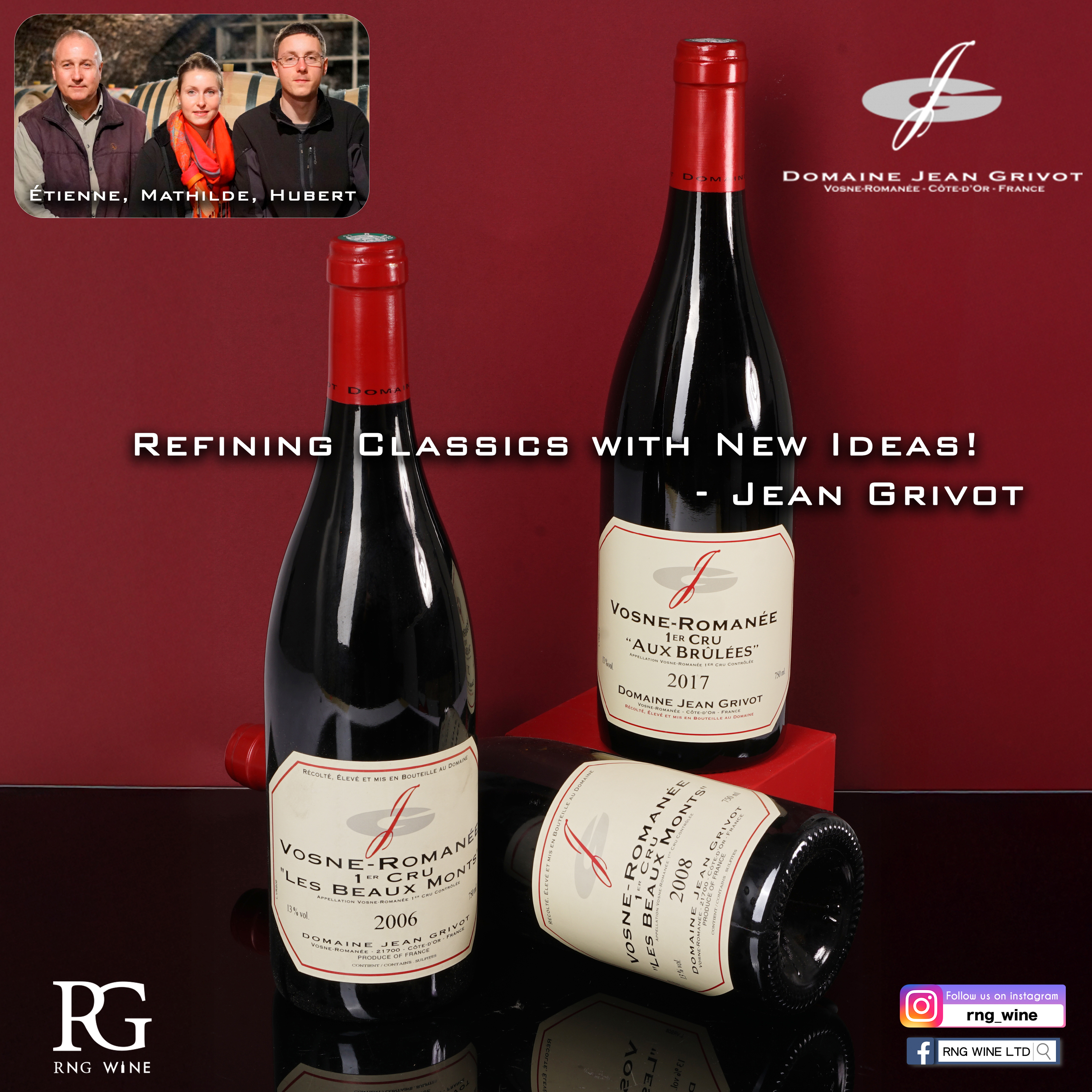 Jean Grivot Vosne Romanée 1er Cru Les Beaux Mont 2008 (RP93)