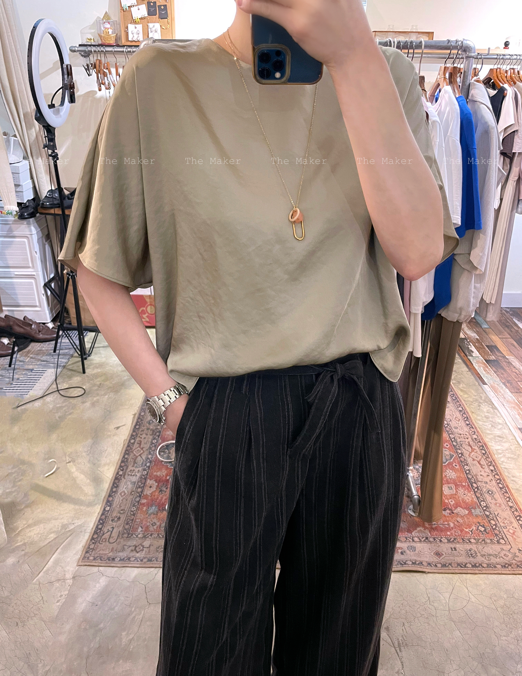 💫 簡約絲滑光澤Top 💫