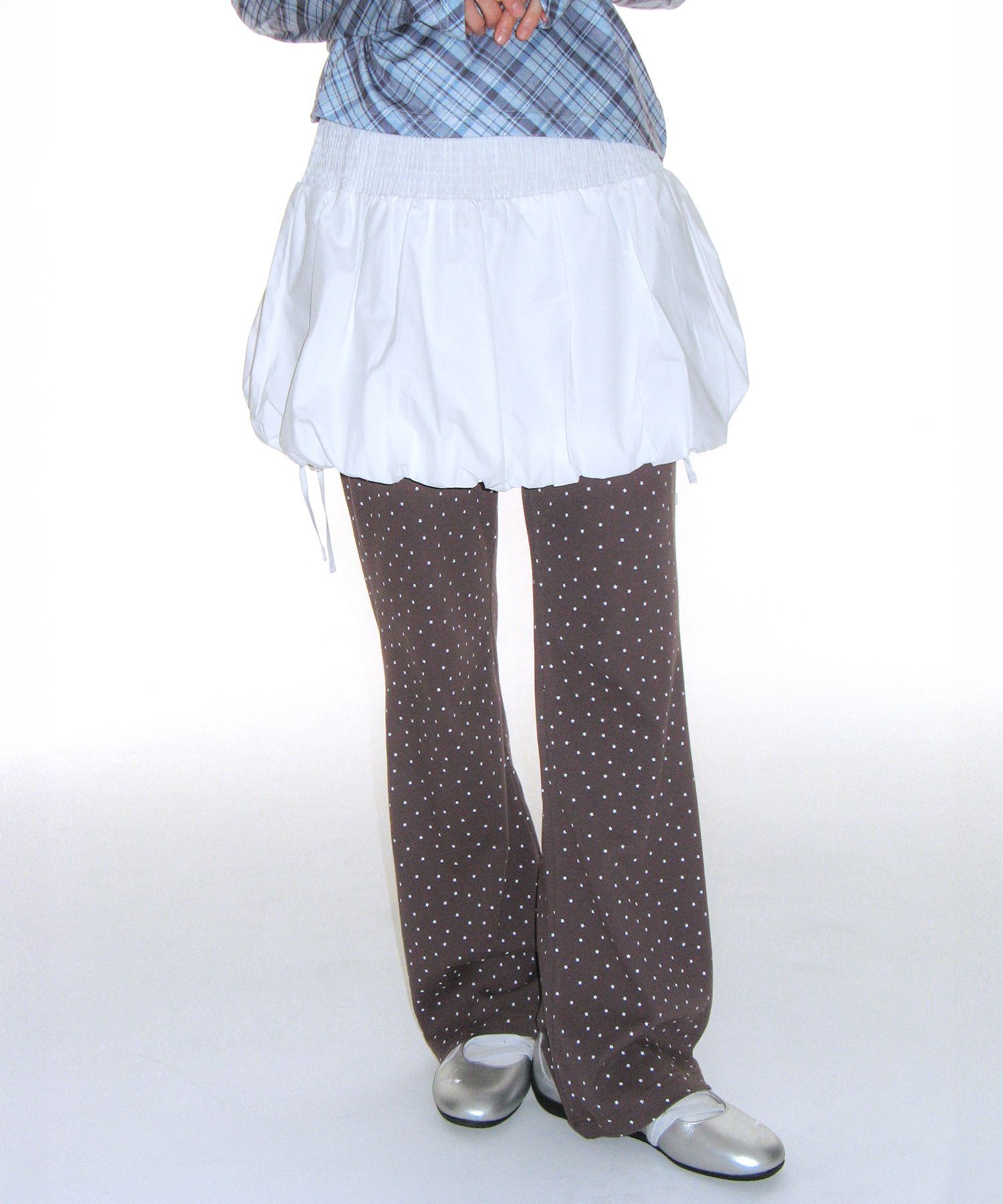 AMES WORLDWIDE 閃紋靴型內搭褲 炭灰 AM2GSFPA01ACH