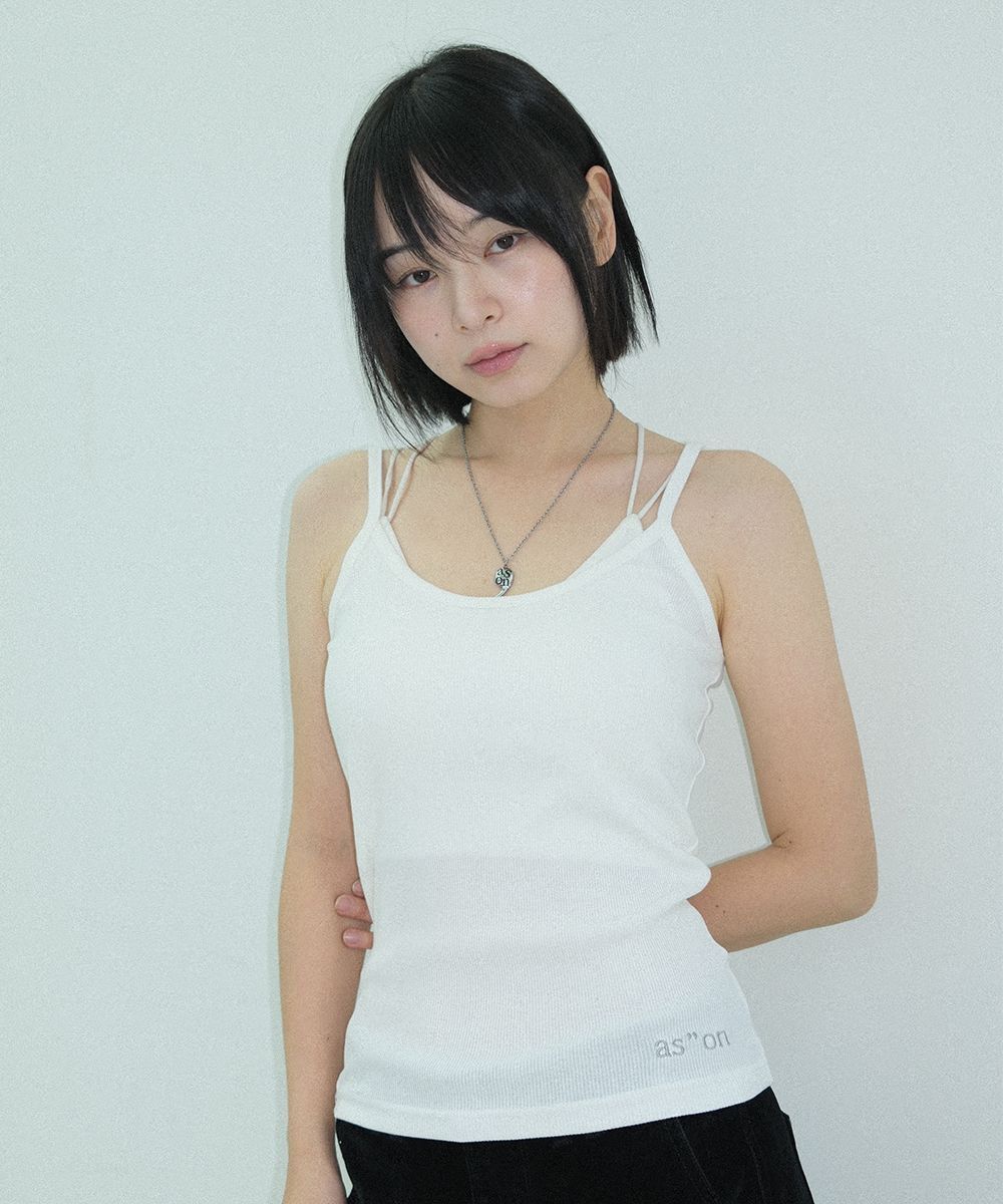 ASON SSIN 合身吊帶背心 AS_P0000COO