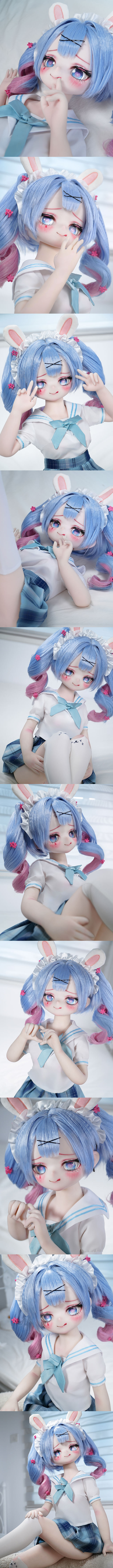 魔物姬娃娃 85cm 中胸 小兔奈奈 搪膠頭+矽膠身體 mwgirl acg cartoon anime silicone sex doll