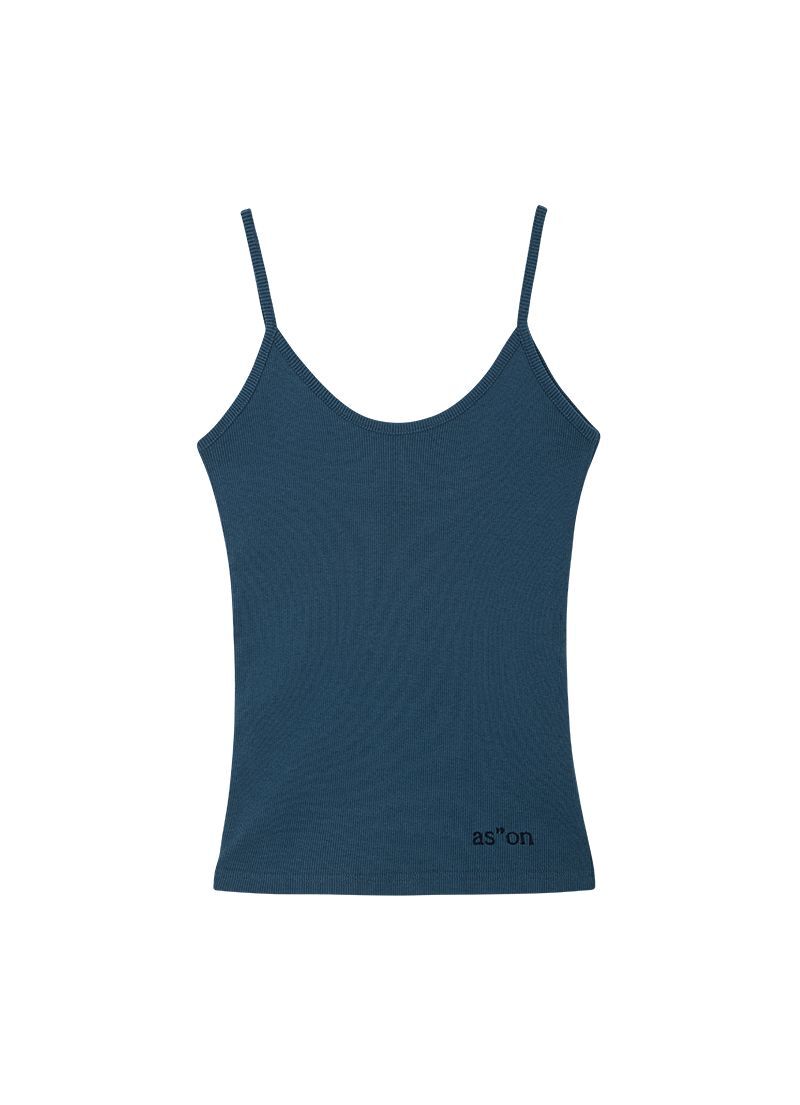 ASON 合身背心 藍綠色 AS_P0000COL