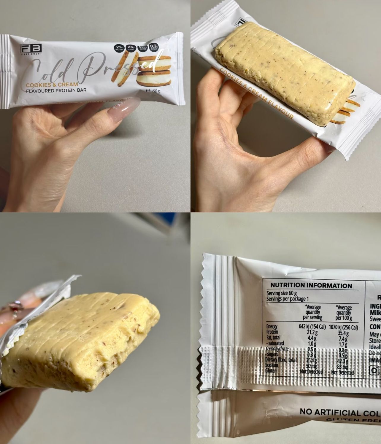 [PB02] [常温] 澳洲冷壓蛋白棒 Cold Pressed Fibre Boost (Chocolate Lovers)