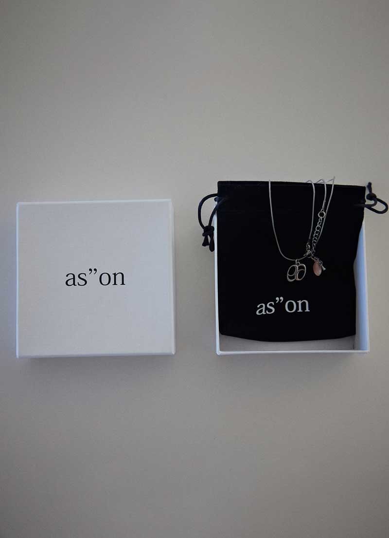 ASON Logo 項鍊 AS_P0000BOT