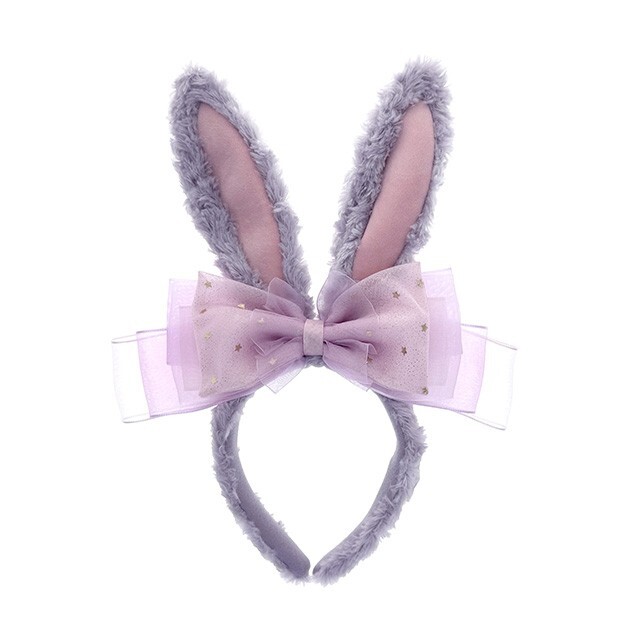 史黛拉露 星黛露 StellaLou 夢想起舞吧系列 絨毛 立體耳朵 造型 髮圈 髮箍 -香港迪士尼樂園