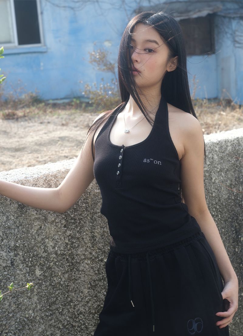 ASON 掛脖繞頸背心 AS_P0000CJL