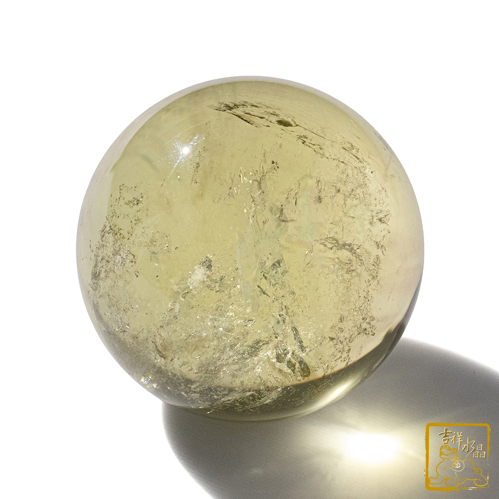 黃水晶球 5.5cm 旺偏財運