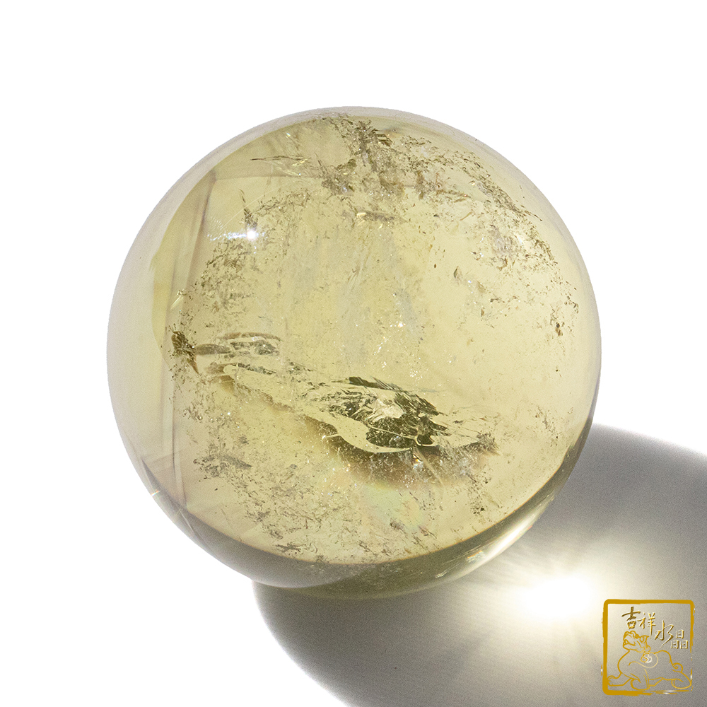 黃水晶球 5.5cm 旺偏財運