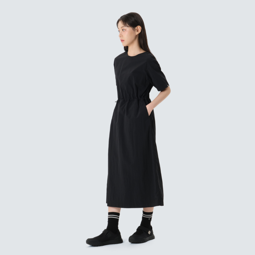 【現貨】Snow Peak Taslan Short Sleeve  Dress 26ss 基本款 尼龍束腰連身裙  S26MWLOP53UG