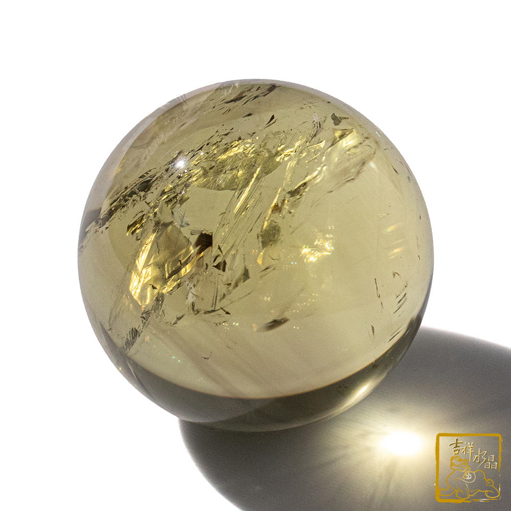 黃水晶球 5.6cm 旺偏財運
