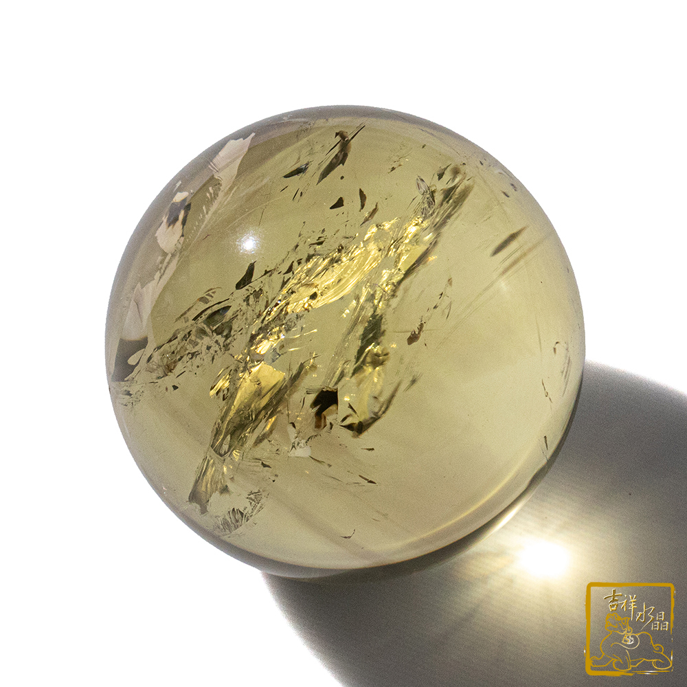 黃水晶球 5.6cm 旺偏財運