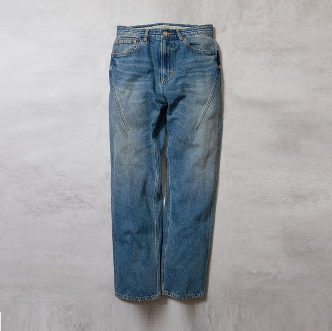 NUMBER NINE STRAIGHT DENIM JEANS VINTAGE WASH - INDIGO PRE ORDER ITEM (預訂中)
