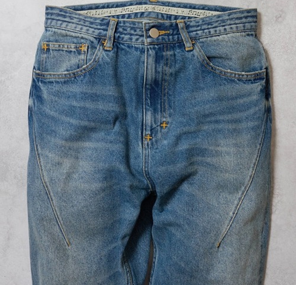 NUMBER NINE STRAIGHT DENIM JEANS VINTAGE WASH - INDIGO PRE ORDER ITEM (預訂中)