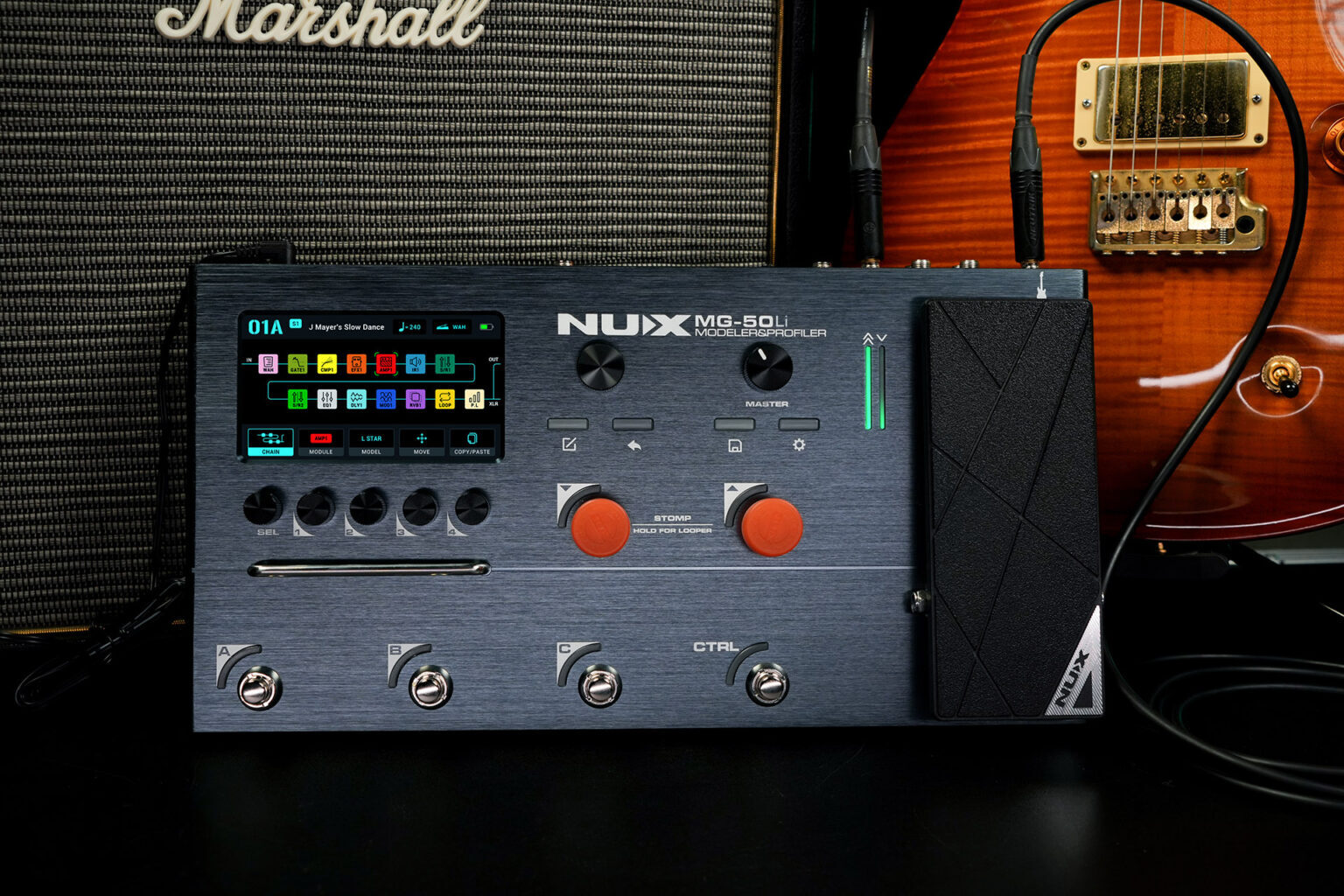 NUX MG-50Li 綜合電吉他效果器 公司貨【宛伶樂器】