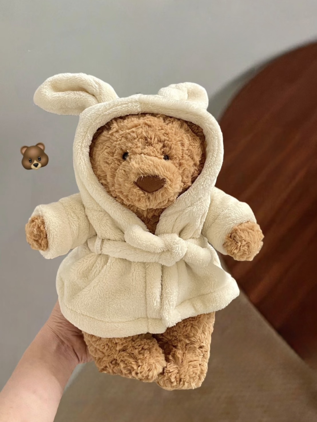 JELLYCAT 巴賽隆納 浴袍熊 26公分